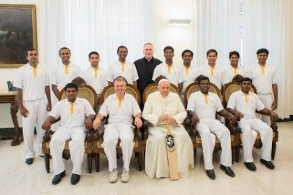 Cricket and Pope Francis